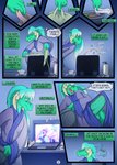 2019 anthro chikiot chikiota comic computer dialogue dragon electronics english_text erection european_mythology genitals green_body hi_res humanoid_genitalia humanoid_penis laptop lotion male mythological_creature mythological_scalie mythology penis poking_out scalie speech_bubble text thought_bubble used_tissue vein veiny_penis western_dragon
