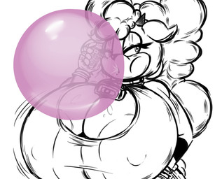 anthro areola areola_slip bell bell_collar big_breasts blowing_bubble_gum breast_jiggle breasts bubble_gum candy cellphone clothing collar dessert electronics female fingerless_gloves flip_phone food gloves gum half-closed_eyes handwear horn huge_breasts hyper hyper_breasts jiggling looking_aside narrowed_eyes nipple_outline phone solo ultimateshadow idw_publishing sega sonic_the_hedgehog_(comics) sonic_the_hedgehog_(idw) sonic_the_hedgehog_(series) lanolin_the_sheep_(sonic) bovid caprine mammal sheep 6:5 hi_res