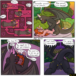 altar animal_genitalia animal_penis anthro anvil_position balls bestiality big_breasts big_dom_small_sub bird's-eye_view blush bodily_fluids breasts cervical_contact cervix detailed_background dialogue dirty_talk dominant dominant_male dripping duo eyes_closed female female_on_anthro feral flower forest freckles from_front_position g-spot genital_fluids genitals hair heart_symbol high-angle_view human_on_feral imminent_orgasm impregnation_request internal interspecies larger_feral larger_male leg_wrap legs_up long_hair looking_at_another lying male male/female medial missionary_position naughty_face nude on_back onomatopoeia orange_hair outside penetration penile_spines penis perineum plant precum precum_drip precum_string pubes raised_arms rear_view ring sex side_view size_difference smaller_female smaller_human smile sound_effects sunset sweat text throbbing throbbing_perineum tree urethra vaginal vaginal_canal vaginal_fluids vaginal_fluids_on_penis vaginal_penetration magnum_mk european_mythology mythology gretchen_(magnum_mk) lucius_(magnum_mk) arthropod beetle dragon elateroid firefly human insect mammal mythological_creature mythological_scalie scalie western_dragon 1:1 2025 absurd_res comic digital_media_(artwork) english_text hi_res shaded soft_shading