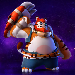 3_toes anthro beard black_eyebrows black_eyelids black_stripes blue_bottomwear blue_clothing blue_eyes blue_pants blue_topwear blue_vest bottomwear brown_tail_tip chain_necklace claws clothed clothed_anthro clothed_male clothing cosmic_background dipstick_tail ear_tuft eyebrows facial_hair feet fur furrowed_brow furrowed_eyebrows gauntlets_(weapon) hair half-closed_eyes jewelry light long_ears looking_at_viewer male male_anthro markings mitten_hands multicolored_body multicolored_fur multicolored_tail narrowed_eyes necklace noseless open_clothing open_mouth open_topwear open_vest orange_beard orange_body orange_facial_hair orange_fur orange_hair orange_tail pants purple_background short_hair short_legs simple_background solo space space_background standing star striped_markings striped_tail stripes tail tail_markings tan_body tan_inner_ear tan_skin thick_eyebrows toe_claws toes topwear tuft vest white_body white_claws white_fur yves_barthez mario_bros mario_plus_rabbids_sparks_of_hope nintendo raving_rabbids rayman_(series) ubisoft wildclaw_(mario_plus_rabbids) felid hybrid lagomorph mammal pantherine rabbid tiger 1:1 2022 3d_(artwork) adobe_photoshop_(artwork) autodesk_maya_(artwork) colored crossover digital_media_(artwork) english_description hi_res lighting official_art shaded