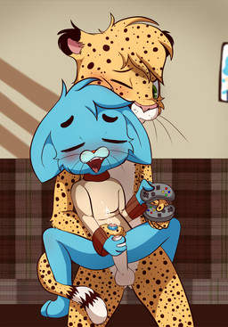 age_difference anthro balls big_dom_small_sub blush bottomless cat cheetah child clothed clothing cub cum duo eyes_closed feline feline-fattale gaming green_eyes gumball_watterson half-dressed male male/male mammal masturbation multitasking one_eye_closed penis playing_videogame salmy size_difference sofa spots standing the_amazing_world_of_gumball uncut video_games young
Rating: Explicit
Score: 15
User: 0-vl
Date: January 04, 2015 age_difference anthro balls big_dom_small_sub blush bottomless cat cheetah child clothed clothing cub cum duo eyes_closed feline feline-fattale gaming green_eyes gumball_watterson half-dressed male male/male mammal masturbation multitasking one_eye_closed penis playing_videogame salmy size_difference sofa spots standing the_amazing_world_of_gumball uncut video_games young
Rating: Explicit
Score: 15
User: 0-vl
Date: January 04, 2015