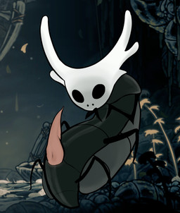 animal_genitalia animal_penis erection feral genitals male penis presenting screencap screencap_background solo weirdbloke1 hollow_knight:_silksong hollow_knight_(franchise) team_cherry styx_(hollow_knight:_silksong) arthropod hi_res