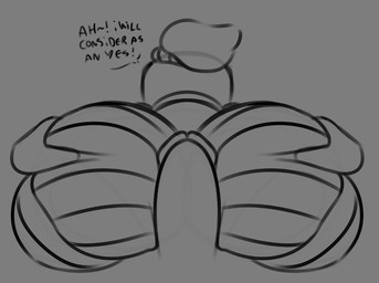 beanie big_butt butt butt_grab clothed clothing dialogue disembodied_penis electronics for_a_head genitals hand_on_butt hat headgear headwear hoodie machine male partially_clothed penis rear_view screen screen_face stretched_anus television text topwear henrique_rick g-star humanoid object_head robot robot_humanoid screen_head tv_head english_text hi_res sketch