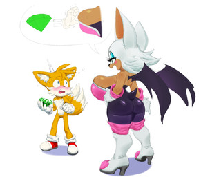 2_tails age_difference anthro bat_wings bedroom_eyes big_breasts big_butt blue_eyeshadow blush boots breasts bribery_with_sex butt chaos_emerald cleavage clothed clothing duo eyeshadow female footwear fur gem gloves green_chaos_emerald hair handwear high_heeled_boots high_heels huge_breasts makeup male membrane_(anatomy) membranous_wings multi_tail narrowed_eyes older_female pictogram prostitution seductive shoes short_hair short_tail simple_background speech_bubble tail tight_clothing white_background white_hair wings yellow_body yellow_fur young young_male eigaka grimy291 sega sonic_the_hedgehog_(series) miles_prower rouge_the_bat bat canid canine fox mammal absurd_res hi_res