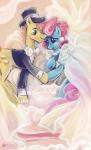 blue_body bow_tie couple cutie_mark dress ear_piercing equine eye_contact female flower freckles friendship_is_magic green_eyes hair hat horse husband_and_wife male mammal marriage meownyo mr_cake_(mlp) mrs_cake_(mlp) my_little_pony necklace orange_hair piercing pink_eyes pink_hair pony straight suit top_hat wedding yellow_body
Rating: Safe
Score: 6
User: Freel
Date: February 20, 2014