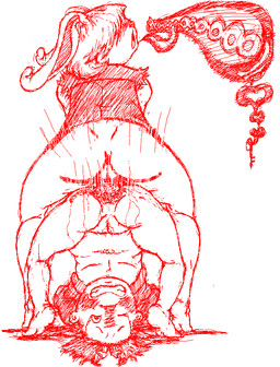 age_difference all_fours anal anal_penetration anus ass_up big_butt big_penis blush bodily_fluids butt dialogue doggystyle duo female female_penetrated flat_chested from_behind_position fucked_silly genital_fluids genitals hair hair_over_eyes herm herm/female herm_penetrating intersex intersex/female intersex_penetrating interspecies larger_intersex loli motion_lines nervous older_intersex penetration penis reverse_piledriver_position sex simple_background size_difference smaller_female text unsure vaginal vaginal_fluids vulva white_background young younger_female redhand arthur_(series) francine_frensky molly_macdonald haplorhine lagomorph leporid mammal monkey primate rabbit english_text monochrome red_and_white
