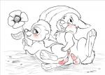 anal anus balls bambi_(film) blush cub flower flower_(character) gay lagomorph male mammal penis rabbit skunk thumper yaoifairy young
Rating: Explicit
Score: 2
User: Pokelova
Date: March 05, 2014