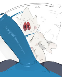 anthro beak big_penis blue_body blue_penis blue_scales bodily_fluids bouncing_penis cum cum_string duo erection first_person_view foreskin genital_fluids genitals huge_penis humanoid_genitalia humanoid_penis looking_at_viewer looking_up looking_up_at_viewer male male/male male_pov motion_lines penis scales toony wide_eyed meatshaq shaq_(meatshaq) snake_shaq_(meatshaq) twstacker_(character) avian bird cobra reptile scalie snake hi_res