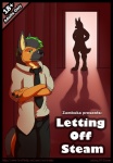 anthro canid canine canis clothed clothing comic digital_media_(artwork) domestic_dog duo english_text fur male male/male mammal smile tail text zambuka zombie_(character)