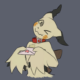 anthro biped female front_view holding_object looking_at_viewer love_letter nude nude_anthro nude_female simple_background smile solo spiral spiral_eyes tail sealer4258 nintendo pokemon mimi_(sealer4258) generation_7_pokemon mimikyu pokemon_(species) 1:1 2026 digital_drawing_(artwork) digital_media_(artwork) hi_res