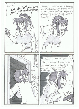 breasts clothing electronics female inside phone shirt solo text topwear ndnode animal_humanoid humanoid mammal mammal_humanoid pig_humanoid suid suid_humanoid suine suine_humanoid 2011 absurd_res comic hi_res