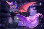 5_fingers anthro breasts clothed clothing cutie_mark female fingers fur grey_body grey_fur hair latex membrane_(anatomy) membranous_wings purple_hair solo wide_hips wings yellow_eyes koveliana friendship_is_magic hasbro my_little_pony dawn_sentry fan_character bat_pony equid mammal 2017 3:2 hi_res