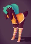 anthro bent_over breasts clothing dress female footwear hair non-mammal_breasts simple_background socks solo drppng mythology rizura dragon mythological_creature mythological_scalie scalie hi_res