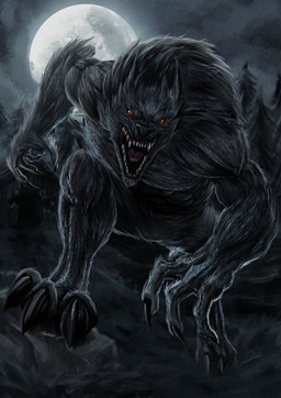 anthro black_body black_fur casual_nudity claws dark fangs featureless_crotch forest full_moon fur light male moon moonlight muscular muscular_anthro muscular_male nature night nude open_mouth outside plant scary shadow sharp_teeth sky snout solo standing teeth toe_claws tree yellow_eyes sawangza1234 mythology canid canine mammal mythological_canine mythological_creature werecanid werecanine werecreature werewolf