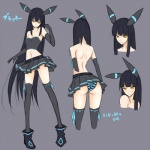 1:1 alternate_species animal_humanoid bottomwear breasts butt cleavage clothed clothing cosplay eeveelution emukon female generation_2_pokemon hair human humanized humanoid mammal midriff navel nintendo panties panty_shot pattern_bottomwear pattern_clothing pattern_panties pattern_underwear pokemon pokemon_(species) pokemorph shiny_pokemon skirt solo striped_bottomwear striped_clothing striped_panties striped_underwear stripes topless umbreon underwear upskirt