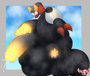 3_toes 4_eyes anthro anus areola balls big_anus big_areola big_balls big_breasts big_butt big_nipples big_penis blep bodily_fluids bodily_fluids_in_ass breasts butt dreadlocks dripping feet genital_fluids genitals gynomorph huge_balls huge_butt huge_penis intersex leaking_precum looking_at_viewer machine multi_eye musk musky_anus musky_balls musky_butt musky_feet musky_penis nipples nude penile penis precum precum_drip precum_on_penis puffy_anus simple_background spread_anus spreading sweat sweatdrop sweaty_balls sweaty_breasts sweaty_butt sweaty_genitalia sweaty_legs sweaty_thighs tail thick_thighs toes tongue tongue_out wide_hips sokoyo_owo andromeda_(paridox) mammal robot hi_res