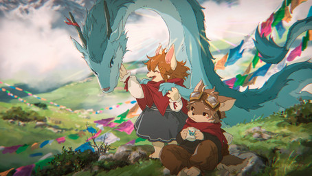 anthro container cup eyes_closed eyewear eyewear_on_head female goggles goggles_on_head group holding_container holding_cup holding_mug holding_object kemono looking_aside male mug open_mouth outside red_scarf scarf sitting sitting_on_ground trio young young_anthro young_female young_male nishiko24 mythology dragon eastern_dragon mammal mythological_creature mythological_scalie scalie 2025 absurd_res hi_res japanese_description