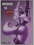 anthro assault_rifle blood blue_eyes bodily_fluids border clothing female gas_mask grey_border gun m16 m16a2 m203 mask muscular muscular_female ranged_weapon rifle solo text thick_thighs weapon duase rasa_(duase) canid canine canis mammal wolf 2021 absurd_res english_text hi_res url