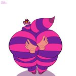 anal anal_vore anthro big_butt butt disembodied_hand first_person_view fur huge_butt male overweight overweight_anthro overweight_male portal prey_pov purple_body purple_fur vore wonderland bobthetanuki alice_in_wonderland disney cheshire_cat cheshire_cat_(disney) cheshire_cat_(species) domestic_cat felid feline felis mammal 1:1 2d_animation animated frame_by_frame short_playtime