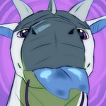 feral male solo paradoxinhead european_mythology mythology wings_of_fire seal_(character) dragon icewing_(wof) mythological_creature mythological_scalie scalie seawing_(wof) western_dragon 1:1 headshot_portrait portrait
