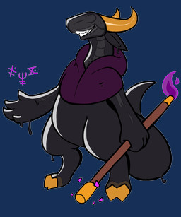 4_fingers ambiguous_gender anthro black_body black_goo bone bottomless clothed clothing colored_fire dripping fingers fire hood horn magic magic_staff purple_clothing purple_fire runes simple_background skeleton skull solo staff tail teeth thick_tail transparent_background yellow_horn trout_(artist) goo_creature 2020 5:6 aliasing alpha_channel digital_media_(artwork) hi_res