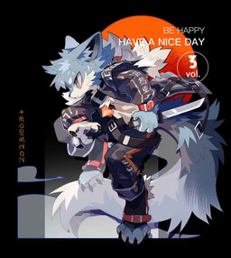 4_fingers 4_toes action_pose anthro black_background black_bottomwear black_claws black_clothing black_footwear black_jacket black_pants black_shoes black_topwear blue_body blue_eyes blue_fur blue_tail bottomwear claws clothed clothed_anthro clothed_male clothing countershade_face countershade_fur countershade_hands countershade_torso countershading eyebrows feet finger_claws fingers fluffy foot_tuft footwear fully_clothed fully_clothed_anthro fully_clothed_male fur furgonomic_footwear furgonomics furrowed_brow holding_knife holding_object inner_ear_fluff jacket knife looking_aside male mouth_closed pants pose pupils red_clothing red_footwear red_jacket red_pupils red_shoes red_topwear shirt shoes simple_background solo tail text text_on_clothing toe_claws toes topwear tuft white_body white_clothing white_countershading white_eyebrows white_fur white_sclera white_shirt white_tail white_topwear dg_jia canid canine fox mammal 2023 dated english_text full-length_portrait portrait