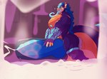 animal_genitalia anthro anus balls big_balls big_butt big_pecs big_penis bodily_fluids butt cum ejaculation fur genital_fluids genitals hair huge_balls hyper hyper_balls hyper_genitalia male multi_tail multicolored_body multicolored_fur muscular muscular_male nude orgasm pecs penetrable_sex_toy penis puffy_anus sex_toy sheath soules tail tattoo transformation lewdoverich mythology soules_(character) canid canine canis deity dragon hybrid mammal mythological_creature mythological_scalie scalie wolf digital_drawing_(artwork) digital_media_(artwork) hi_res