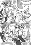 anal anal_penetration anthro anthro_on_feral anthrofied arthropod beedrill bestiality breasts canid canine canis charmeleon clothing comic dialogue digital_media_(artwork) duo_focus english_text eyewear female female_on_feral feral generation_1_pokemon genitals glasses greyscale group hair hybrid hymenopteran insect interspecies male male/female mammal monochrome nintendo nipples penetration pokemon pokemon_(species) pokemorph ponytail pussy rodent s'zira s-nina sciurid sex sketch text tree_squirrel wolf