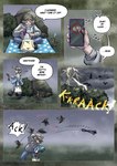 absurd_res avian bird cellphone comic dialogue electricity electronics english_text fanimal_creations female fog forest hi_res human iris_(the_weight_of_scales) key lightning mammal park phone plant storm text the_weight_of_scales tree