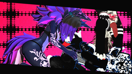 4_ears anal anal_penetration anthro arm_warmers armwear body_writing clothing dildo dildo_insertion fangs feet female femboy fishnet_clothing foot_on_back genitals group group_sex knot knotted_dildo knotted_penis legwear male male/female multi_ear penetration penis sex sex_toy sex_toy_insertion teeth thigh_highs threesome trio womb_tattoo furrytrxsh luna_(cervidragon) seph_(furrytrxsh) felid feline mammal mayu_(azuki) novabeast 16:9 3d_(artwork) digital_media_(artwork) hi_res widescreen