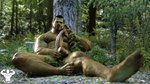 balls beard erection facial_hair fangs foreskin forest genitals green_body green_skin grey_body male muscular muscular_male nipples nude penis plant solo teeth tree vein veiny_muscles veiny_penis dazswole humanoid orc 16:9 3d_(artwork) digital_media_(artwork) widescreen