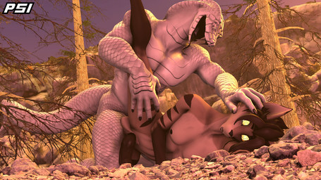 anal anal_penetration anthro anthro_on_anthro anthro_penetrated anthro_penetrating anthro_penetrating_anthro balls big_penis brown_body brown_fur brown_hair dominant dominant_male duo erection eye_contact fur genitals hair humanoid_genitalia humanoid_penis hypnosis looking_at_another male male/male male_penetrated male_penetrating male_penetrating_male mind_control open_mouth outside outside_sex penetration penis plant ringed_eyes scales sex striped_body striped_fur stripes submissive submissive_male tail tree white_body white_scales psikokinetic petruz_(modeler) warfaremachine_(modeler) psiko_(psikokinetic) snake_(petruz) canid canine canis jackal mammal reptile scalie snake 16:9 2026 3d_(artwork) absurd_res digital_media_(artwork) hi_res source_filmmaker_(artwork) widescreen