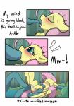 absurd_res all_three_filled anal anal_penetration anus blue_eyes blush bodily_fluids clitoris close-up comic double_penetration ears_back english_text equid equine exclamation_point eyes_closed fellatio female fluttershy_(mlp) friendship_is_magic fur genitals hair hasbro hi_res legs_up looking_pleasured mammal moan my_little_pony mythological_creature mythological_equine mythology open_mouth oral oral_penetration outside partially_submerged pegasus penetration penile pink_body pink_fur pink_hair pink_tail pivoted_ears plant pussy rileyisherehide sex shrub snout solo sweat tail tentacle_in_mouth tentacle_penetration tentacle_sex tentacles text tongue tongue_out tree triple_penetration vaginal vaginal_penetration water wide_eyed wings yellow_body yellow_fur