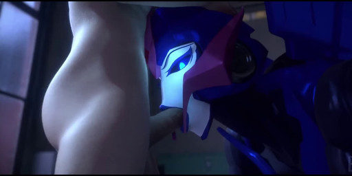 balls black_sclera blue_body blue_eyes deep_throat eyelashes face_fucking faceless_character faceless_human faceless_male fellatio female genitals glowing glowing_eyes hand_on_head human_penetrating irrumatio larger_female long_eyelashes machine male moan multicolored_body oral oral_penetration penetration penile penis penis_in_mouth sex size_difference sound_effects bonzaibomb roroboros_(va) thebredfactory_(va) hasbro takara_tomy transformers transformers:_prime transformers_aligned_continuity arcee cybertronian human humanoid mammal robot 3d_(artwork) 3d_animation 7:3 animated digital_media_(artwork) hi_res short_playtime sound webm