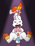 >_< anthro balls bdsm bodily_fluids bondage bound butt duo eyes_closed genital_fluids genitals male open_mouth penis precum spread_legs spreading tongue tongue_out white_body hoya82 nintendo pokemon eeveelution generation_6_pokemon generation_8_pokemon pokemon_(species) scorbunny sylveon hi_res