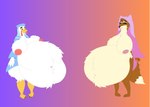 abdominal_bulge absurd_res after_vore anthro anthro_pred areola avian avian_pred belly belly_fur belly_tuft big_belly big_breasts big_butt biped bird bloated breast_expansion breast_grab breast_tuft breasts butt butt_expansion butt_tuft canid canine cheek_tuft chest_tuft chicken clothing digestion disney duo expansion face_veil facial_tuft fat_rolls fatal_vore female female_pred fox galliform gallus_(genus) half_naked hand_on_breast hand_on_own_breast happy head_tuft headgear headwear hi_res hood huge_belly huge_breasts lady_kluck maid_marian mammal mandro22 markings multiple_pred navel navel_tuft nipples obese obese_anthro obese_female overweight overweight_anthro overweight_female phasianid red_fox robe robe_only robin_hood_(disney) satisfaction satisfied satisfied_look tail tail_markings tail_tuft thick_thighs true_fox tuft underbelly unseen_prey veil vore wardrobe_malfunction