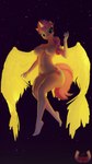 anthro anthrofied areola blue_eyes breasts cutie_mark ethereal_horn ethereal_wings feet female humanoid_feet leg_markings looking_at_viewer markings nipples plantigrade socks_(marking) solo star loveslove friendship_is_magic hasbro mlp_g5 my_little_pony sunny_starscout_(mlp) earth_pony equid equine horse mammal pony 3d_(artwork) 4k 9:16 absurd_res digital_media_(artwork) hi_res