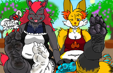 breasts delphox dirty duo female first_person_view foot_fetish foot_focus inner_ear_fluff looking_at_viewer nintendo obese overweight pokémon smell socks tongue video_games zoroark
Rating: Safe
Score: -6
User: Ko-san
Date: June 24, 2014 breasts delphox dirty duo female first_person_view foot_fetish foot_focus inner_ear_fluff looking_at_viewer nintendo obese overweight pokémon smell socks tongue video_games zoroark
Rating: Safe
Score: -6
User: Ko-san
Date: June 24, 2014