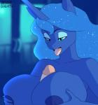 2018 2d_animation animated anthro areola big_breasts blue_nipples bouncing_breasts breast_play breasts digital_media_(artwork) disembodied_penis duo equid female frame_by_frame friendship_is_magic genitals half-closed_eyes hasbro horn huge_breasts human human_on_anthro humanoid_genitalia humanoid_penis inside interspecies male male/female mammal my_little_pony narrowed_eyes nipples nude open_mouth oughta penis princess_luna_(mlp) sex shaded short_playtime solo_focus titfuck tongue tongue_out