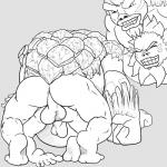 anal anus balls butt duo genitals male male/male sex xneobeastx nintendo ocarina_of_time the_legend_of_zelda twilight_princess darbus darunia goron 1:1 hi_res