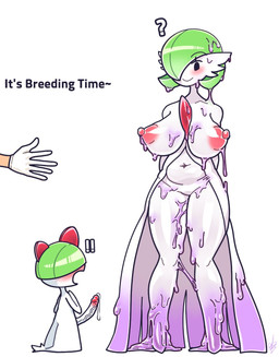 age_difference ambiguous_gender areola big_breasts blush bodily_fluids breasts daycare erection exclamation_point female genital_fluids genitals gradient group male navel nipples not_furry nude older_female penis precum question_mark shota smile transformation trio young young_humanoid young_male younger_male kozatchu nintendo pokemon ditto_(pokemon) gardevoir generation_1_pokemon generation_3_pokemon goo_creature humanoid pokemon_(species) ralts hi_res