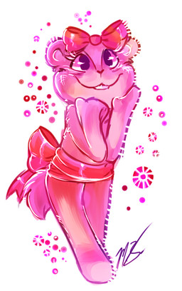accessory anthro buckteeth eyelashes female fur pink_body pink_fur ribbons scut_tail semi-anthro short_tail simple_background smile solo tail teeth white_background young young_anthro young_female azula-griffon happy_tree_friends giggles_(htf) chipmunk ground_squirrel mammal rodent sciurid 2015 digital_media_(artwork) signature