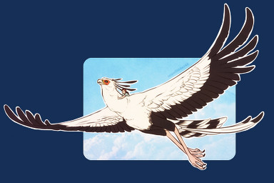 ambiguous_gender border carrying_another closed_beak cloud duo extreme_size_difference feathered_wings feathers feral flying larger_feral long_tail low-angle_view lying macro on_front outline riding riding_on_back size_difference sky smaller_human spread_wings tail tail_feathers transparent_border white_outline wings soulwithin465 terus_(kargaroc586) accipitriform avian bird human mammal secretary_bird 2012 3:2 alpha_channel digital_media_(artwork)