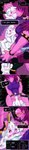 belt blush bodily_fluids butt camel_toe clothing covering covering_crotch crotch_sniffing dialogue dominant dominant_female embarrassed eyewear female glasses hat headgear headwear horn horn_grab kneeling panties sniffing sniffing_clothes steam straddling sweat teasing underwear underwear_sniffing frist44 deltarune undertale_(series) ralsei susie_(deltarune) bovid caprine dinosaur dromaeosaurid goat mammal monster prehistoric_species reptile scalie theropod absurd_res comic hi_res long_image tall_image