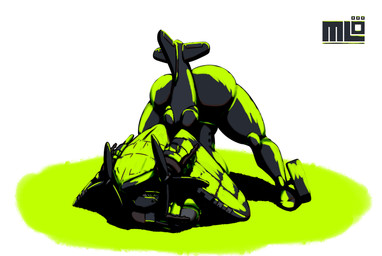aircraft airplane ass_up big_breasts breasts exercise female machine not_furry vehicle mi_lan aeromorph humanoid living_aircraft living_machine living_vehicle robot hi_res