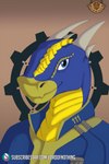 solo user_avatar vault_suit lordofnothin1 fallout microsoft mythology dragon mythological_creature mythological_scalie scalie 2:3 hi_res portrait tagme