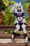 anthro bulge clothing dessert femboy food holding_object horn ice_cream long_ears looking_at_viewer male solo white_body melongoat3d undertale undertale_(series) asriel_dreemurr_(god_form) boss_monster_(undertale) bovid caprine goat mammal 2:3 3d_(artwork) absurd_res digital_media_(artwork) hi_res