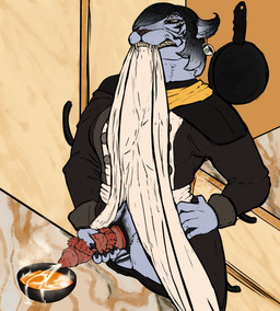 animal_genitalia animal_penis appliance bite biting_cloth biting_clothing blush bodily_fluids bottomwear bowl clothed clothing clothing_lift container cum cum_in_bowl cum_in_container cum_in_food ear_blush ejaculation exposing exposing_penis food food_fetish food_play fossa_genitalia fossa_penis genital_fluids genitals gynomorph intersex kitchen kitchen_appliance kitchen_counter kitchen_utensils masturbation penile penile_masturbation penis skirt skirt_lift solo soup steam tools unusual_anatomy unusual_genitalia unusual_penis yonnixart final_fantasy final_fantasy_xiv square_enix felid hrothgar mammal absurd_res hi_res trans_(lore) trans_woman_(lore)