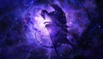 claws cosmos detailed_background feral galaxy horn long_tail male membrane_(anatomy) membranous_wings purple_body purple_scales reality scales silver_horns solo space star tail wings isvoc mythology kaenrae_obscuro_(valdusaetherius) dragon mythological_creature mythological_scalie scalie digital_media_(artwork) hi_res