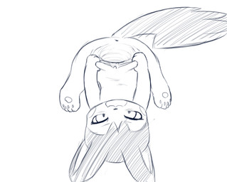 4_toes anus blush blush_lines clitoris feet female feral gaping gaping_vagina genitals looking_at_genitalia looking_at_own_genitalia looking_at_own_vulva looking_at_vulva open_mouth pawpads simple_background solo spread_vulva spreading stretched_vagina tail toes upside_down vulva white_background darkmirage nintendo pokemon emolga generation_5_pokemon pokemon_(species) 2013 digital_drawing_(artwork) digital_media_(artwork) sketch